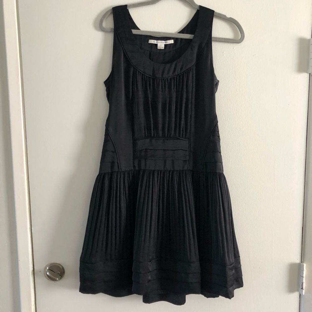 DVF black dress size 4